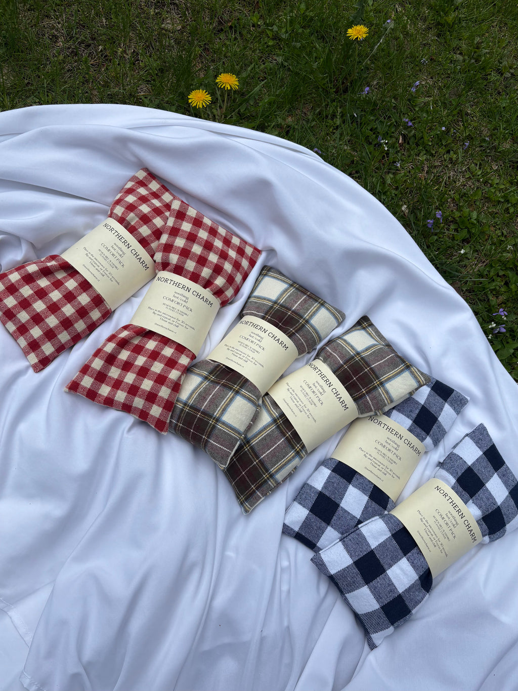 plaid flannel comfort packs