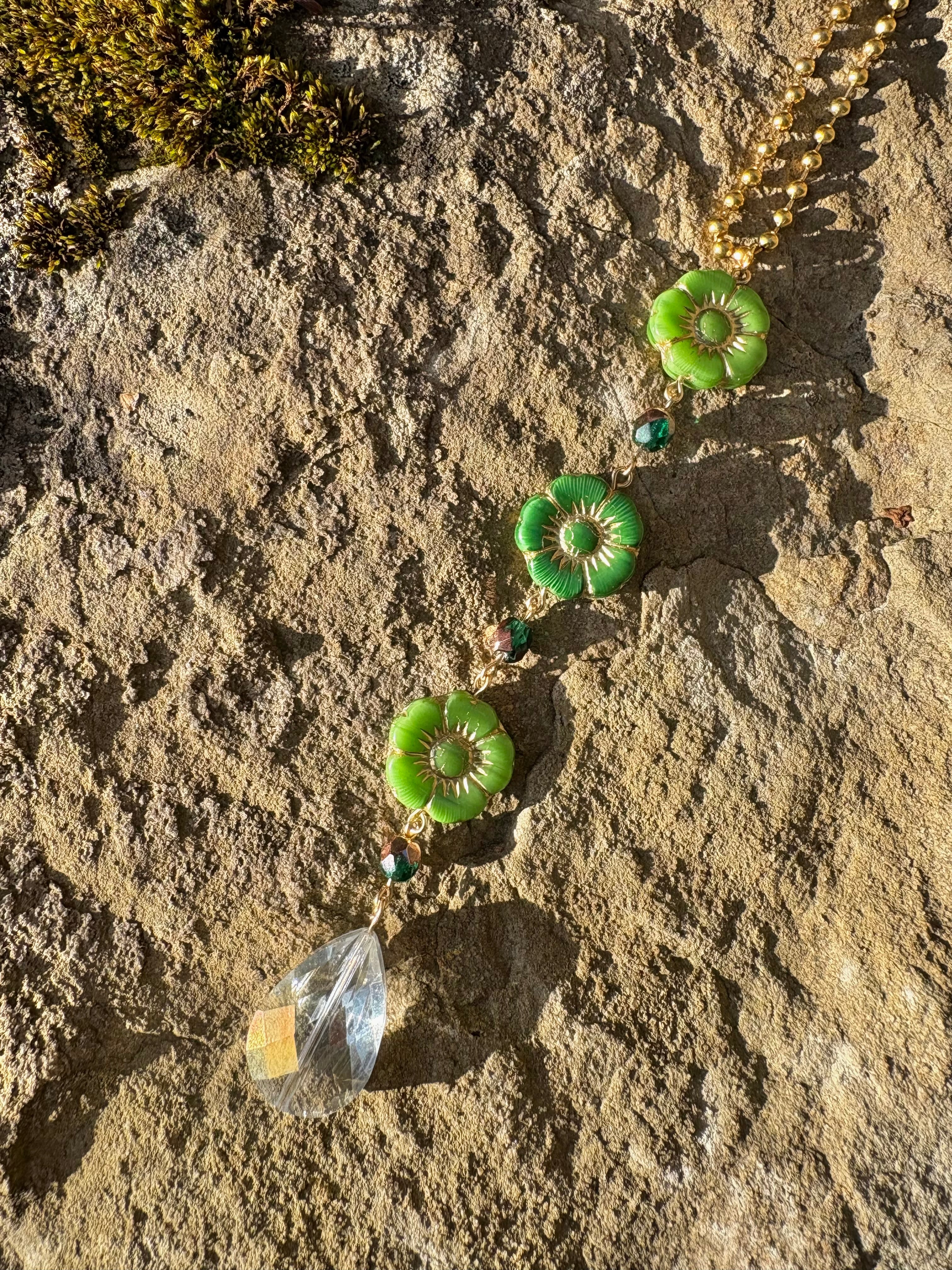 flower car charms
